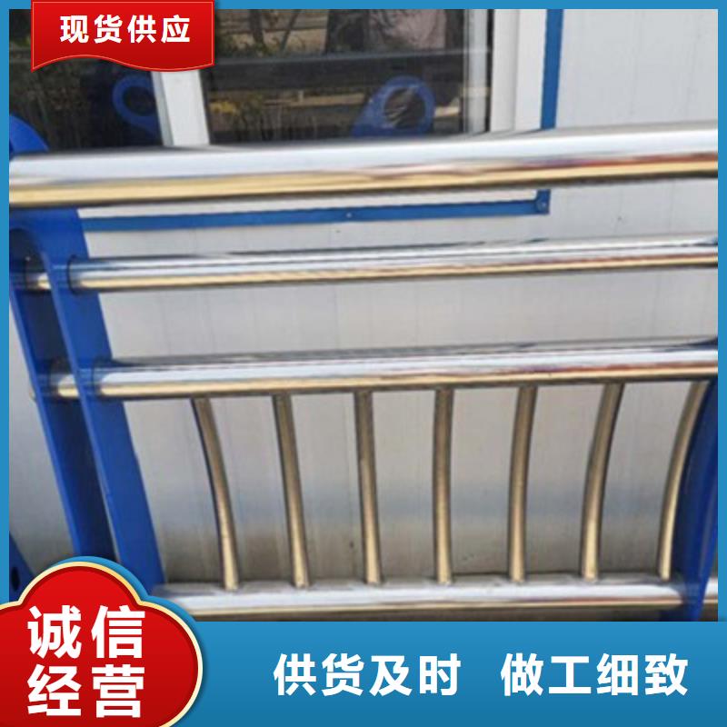 不锈钢防护栏-人车分流栏专业供货品质管控