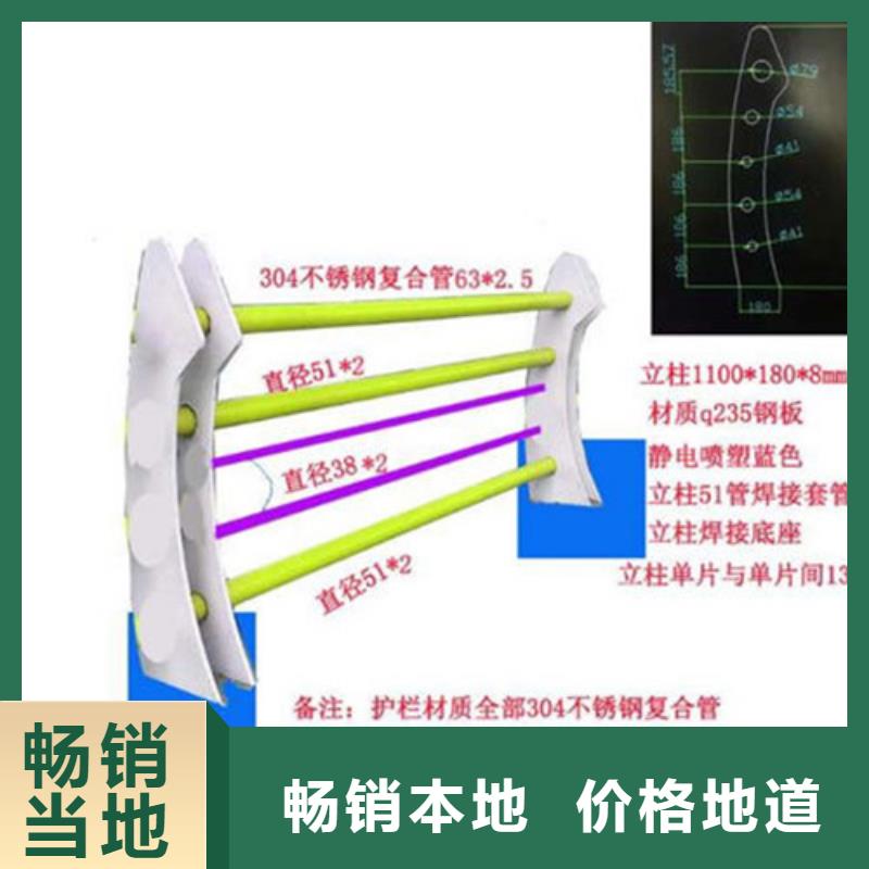 桥梁防撞护栏_热镀锌立柱实力见证