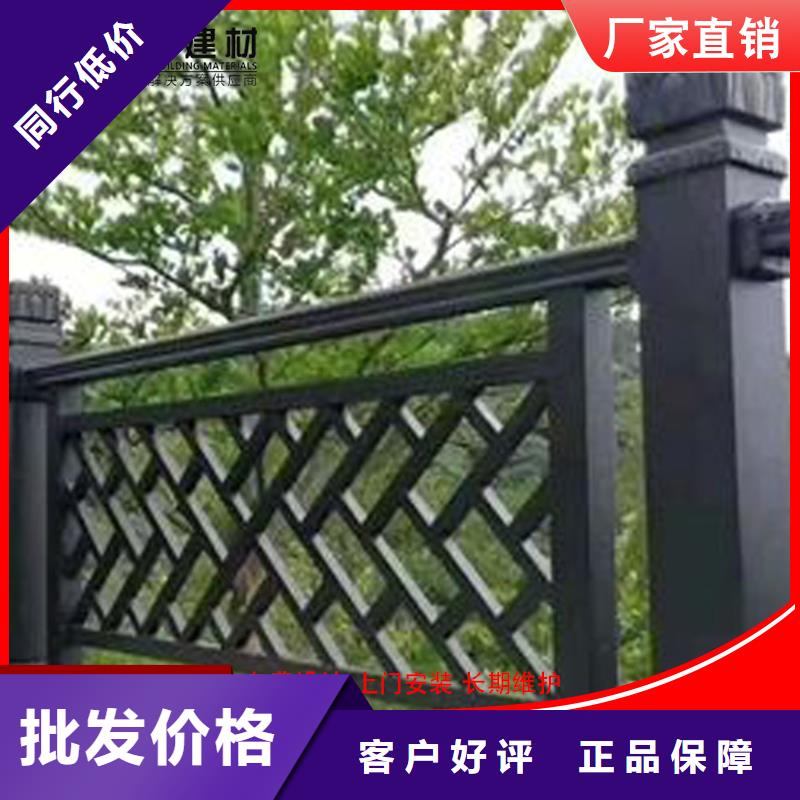 古建铝替木钢结构连廊定制