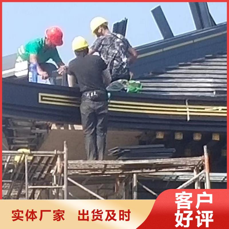 铝代木古建立柱定制