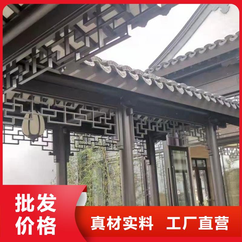 铝代木古建垂花柱施工