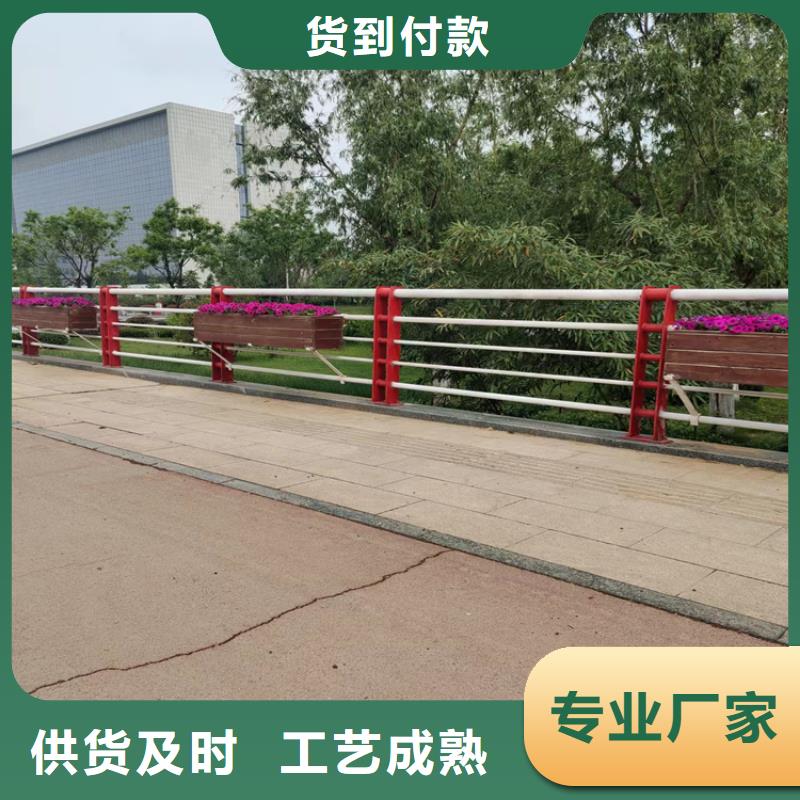方管桥梁防撞护栏膨胀螺栓连接展鸿护栏质量有保障