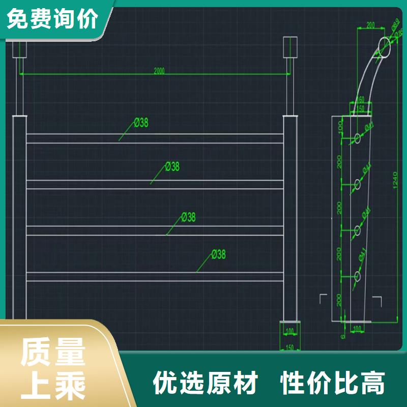 桥梁包厢防撞立柱展鸿护栏值得信赖