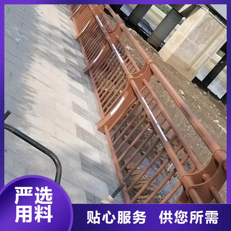 镀锌方管景观道路护栏坚固耐磨损