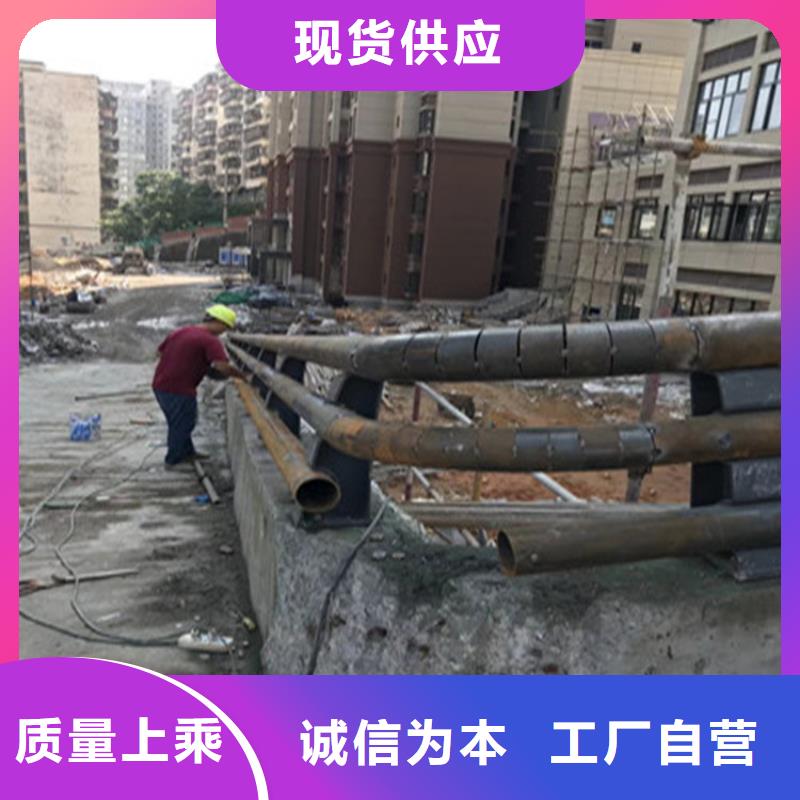 铁管喷塑景观河道护栏表面光滑无气泡