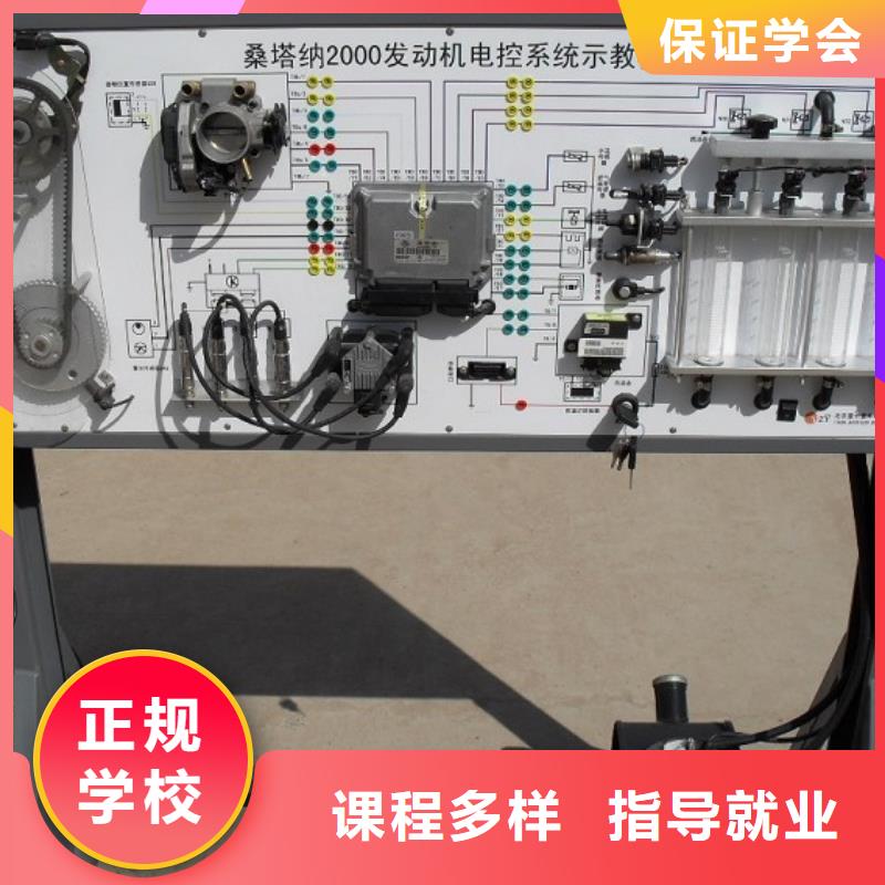 虎振汽修挖掘机培训校企共建