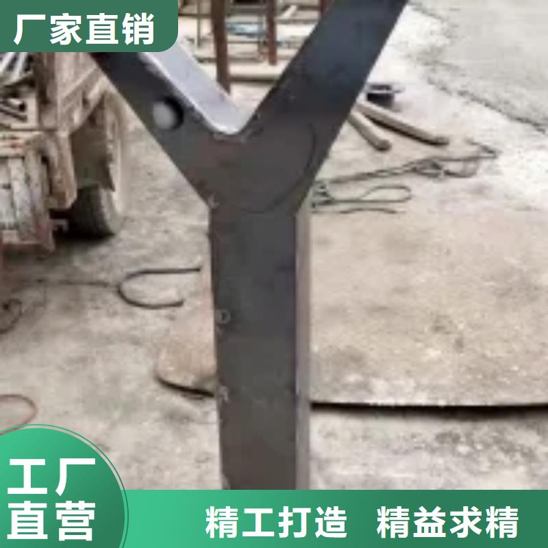 桥梁景观护栏立柱河堤防撞护栏定制零售批发