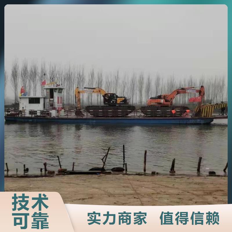 北京采购优惠的水上两用挖机租赁厂家