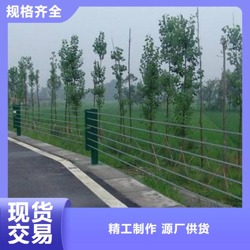 钢丝绳护栏道路护栏厂家工艺先进