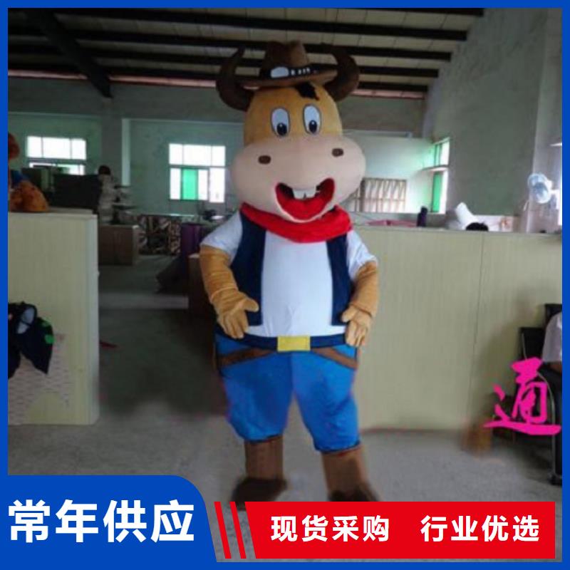 云南昆明卡通人偶服装定做厂家/迎宾服装道具规格全