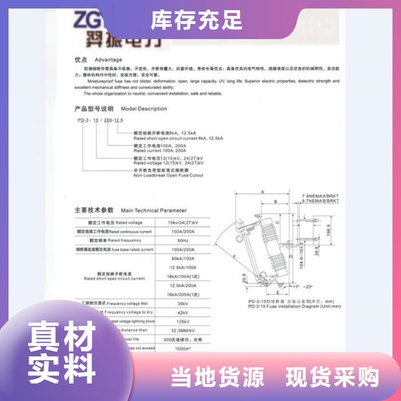 10KV跌落式熔断器HRW12-12