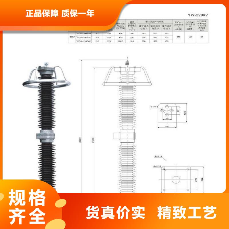 避雷器YH5WD-23/51氧化锌避雷器金属氧化物避雷器厂家