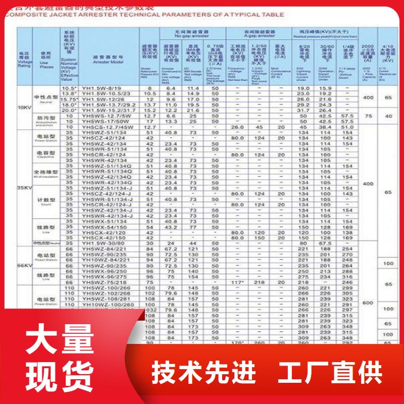 避雷器HY5WX-17/50-J【羿振电气】