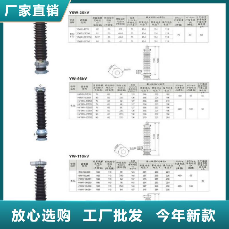 避雷器YH3WZ-0.5/2.6-R氧化锌避雷器金属氧化物避雷器厂家