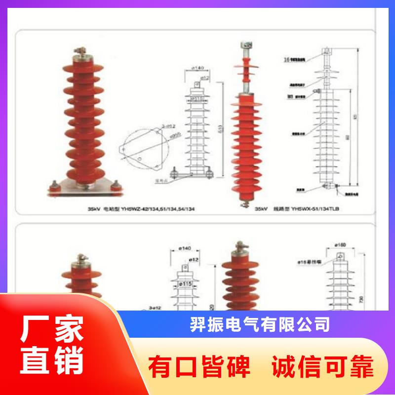 避雷器YH10W5-192/500GY【羿振电气】