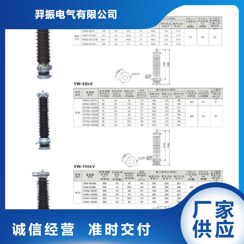 避雷器Y10W5-126/328W上海羿振电力设备有限公司