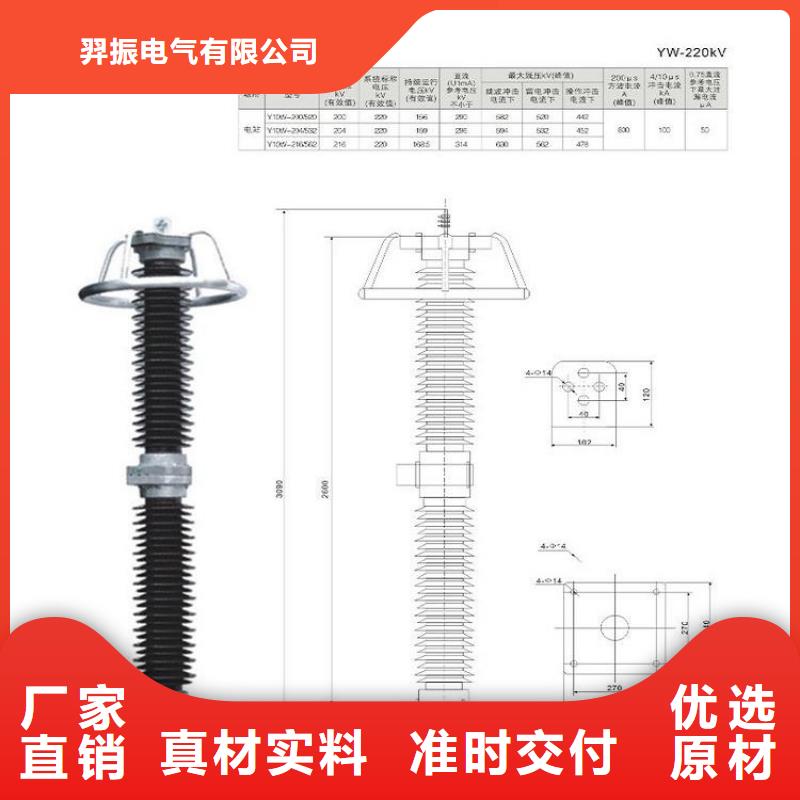 避雷器Y10W5-100/260【羿振电气】