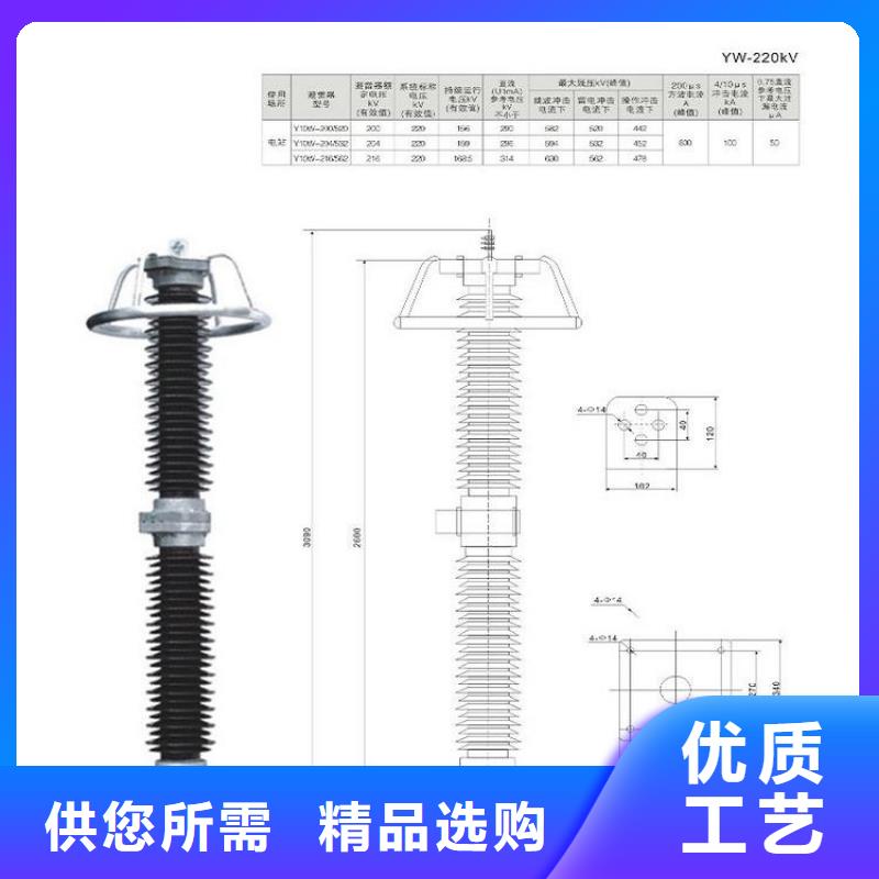 氧化锌避雷器YH2.5WD5-13.5/37L工厂直销