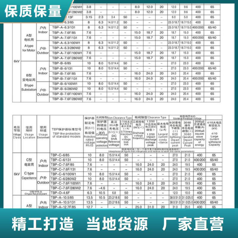 过电压保护器(组合式避雷器)YH5CS-12.7/45*12.7/45