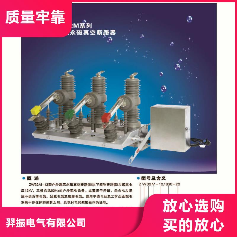 品牌：【羿振电气】柱上断路器.AC10kV.630A.25kA.真空.手动.弹簧操作机构/报价