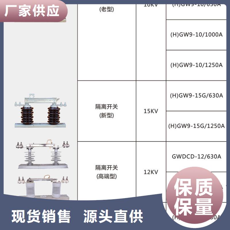 品牌【羿振电气】GHW9-10/400隔离刀闸生产厂家