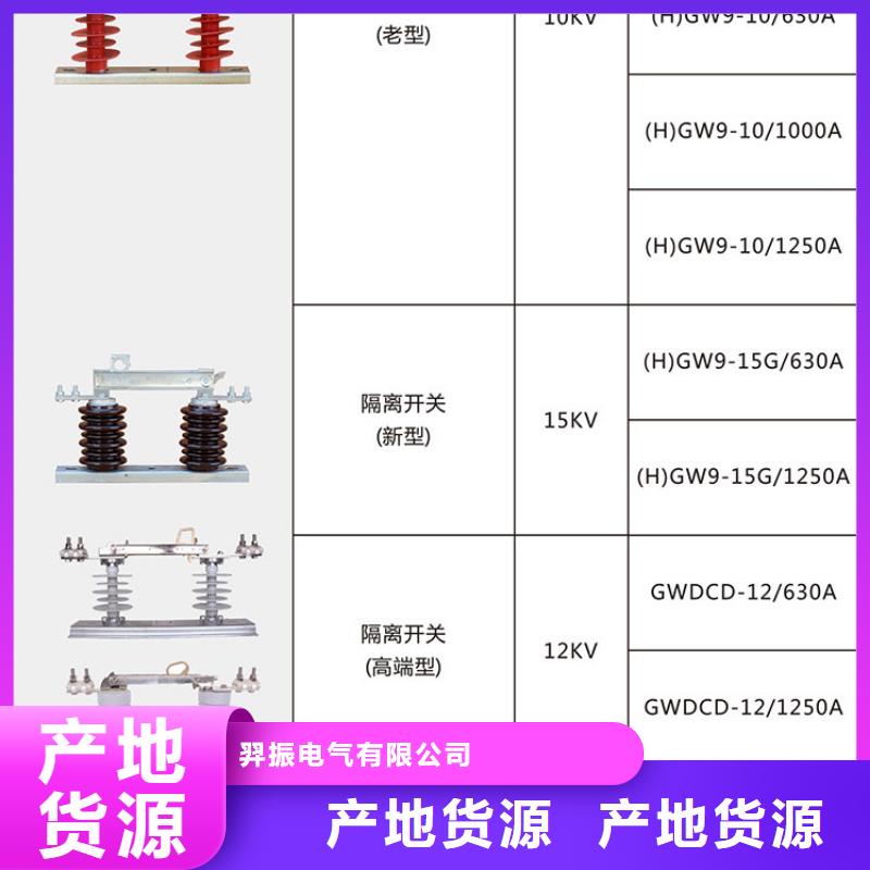 【隔离刀闸】HGW9-24KV/1250A