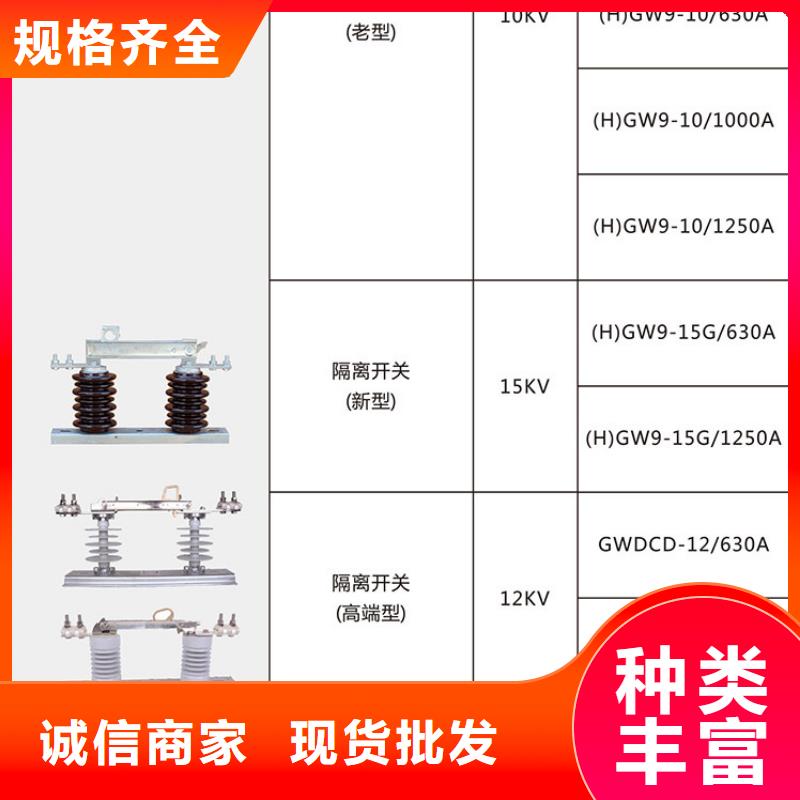 【隔离开关/隔离刀闸】GHW9-10/1250