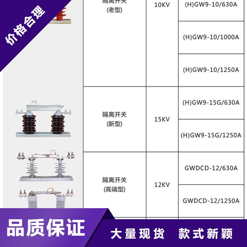 户外【隔离开关】HGW9-12KV/1250