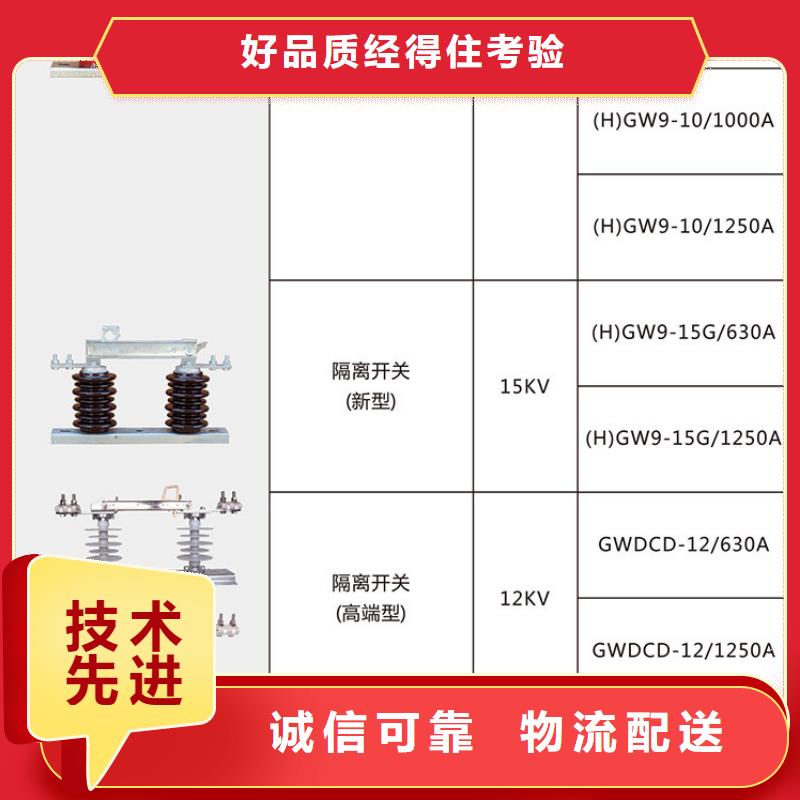 品牌【羿振电气】10KV单级隔离开关HGW9-12W/200隔离刀闸生产厂家