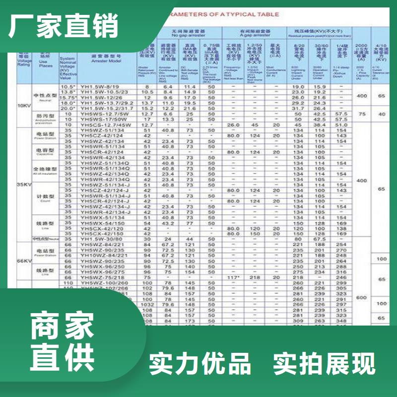 避雷器YH1.5WZ2-60/144.