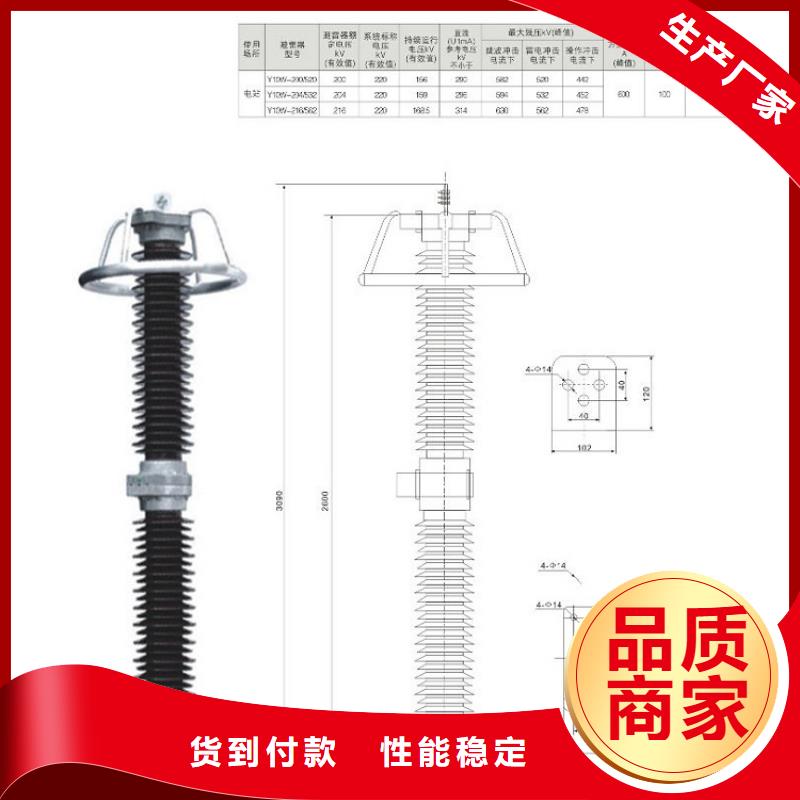 氧化锌避雷器YH10W1-200/520