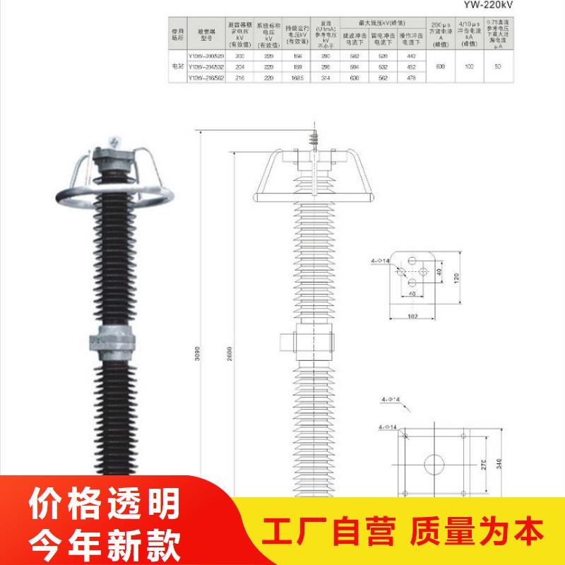 避雷器Y10W-216/562.