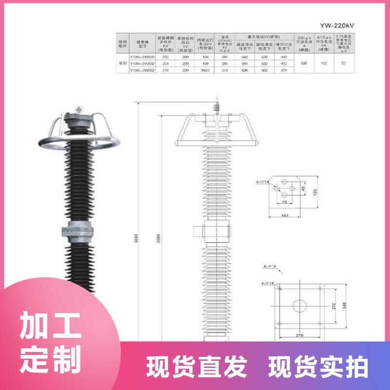 避雷器HY10WZ-100/260浙江羿振电气有限公司