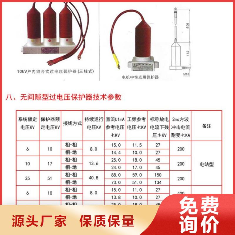 保护器(组合式避雷器)JPBHY5CZ1-7.6/24*19