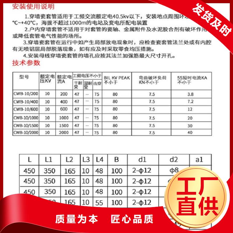 穿墙套管CWC-24KV/2500.