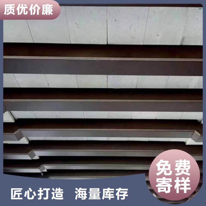 古建亭廊铝合金仿古建筑材料快速生产