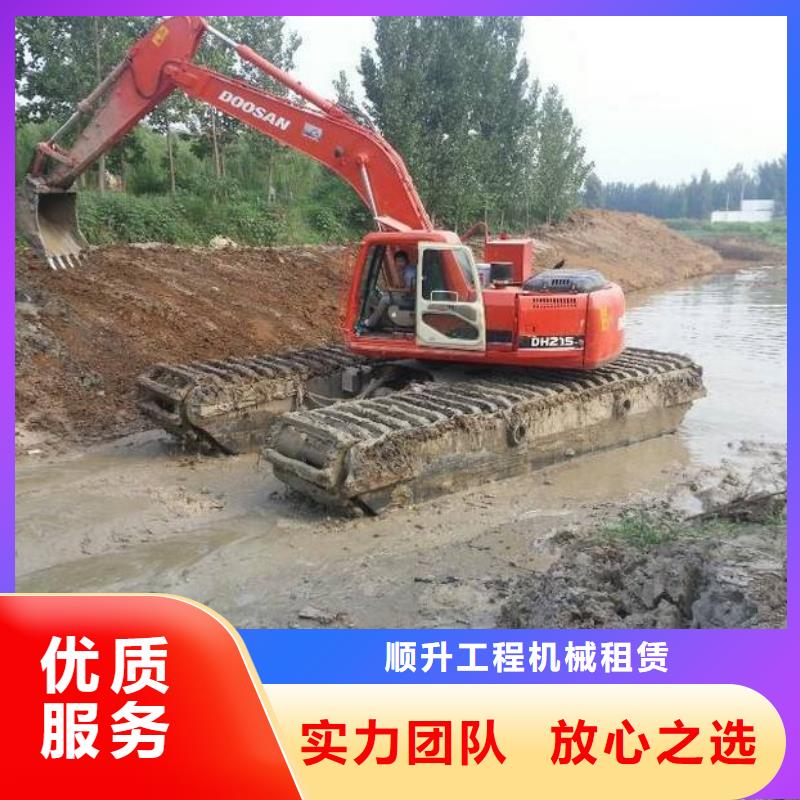 两栖挖掘机出租萍乡订购技术服务