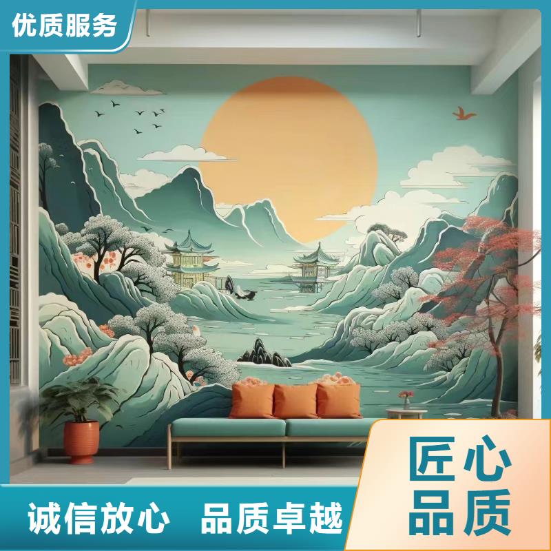 上海长宁浮雕壁画师彩绘手绘墙会艺术创作