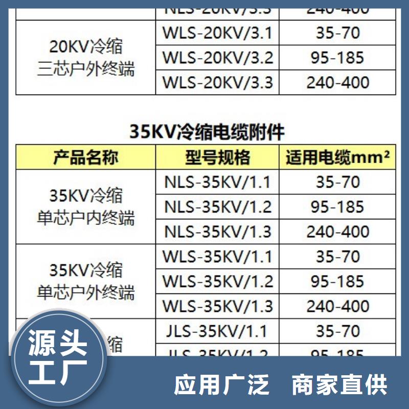 JLS-15/1.2单芯中间接头70-120