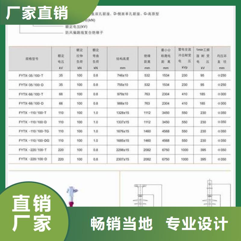 FXBW1-500/120硅胶绝缘子樊高