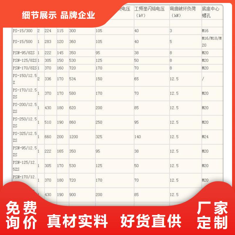 ZSW2-10/16-3陶瓷绝缘子樊高电气