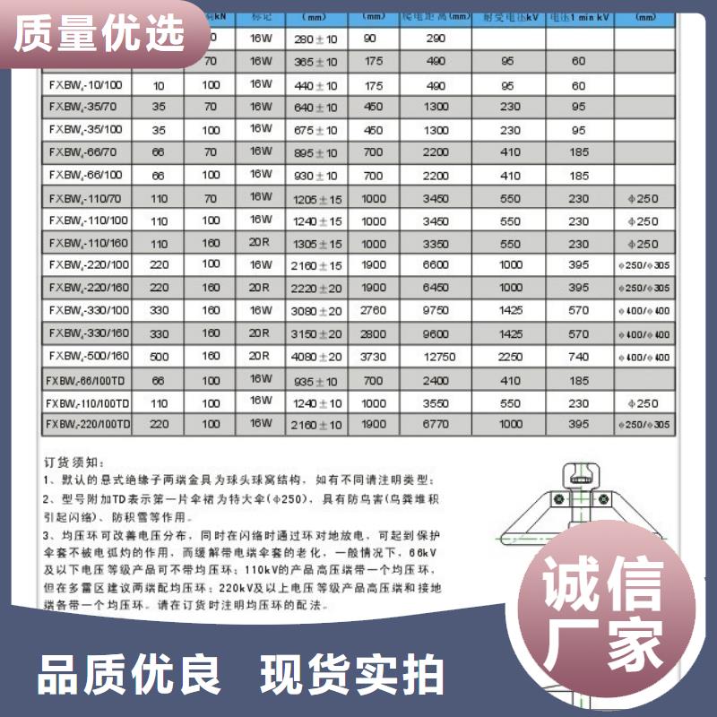 FXBW3-35/100复合绝缘子樊高