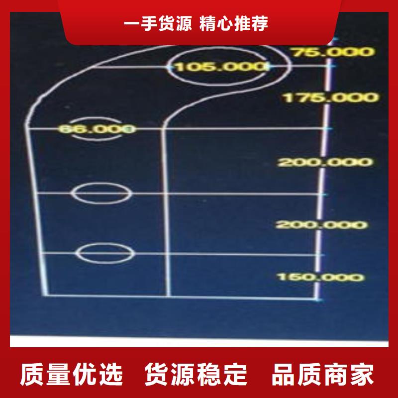 Q235材质钢板立柱切割桥梁护栏生产厂家满足客户需求