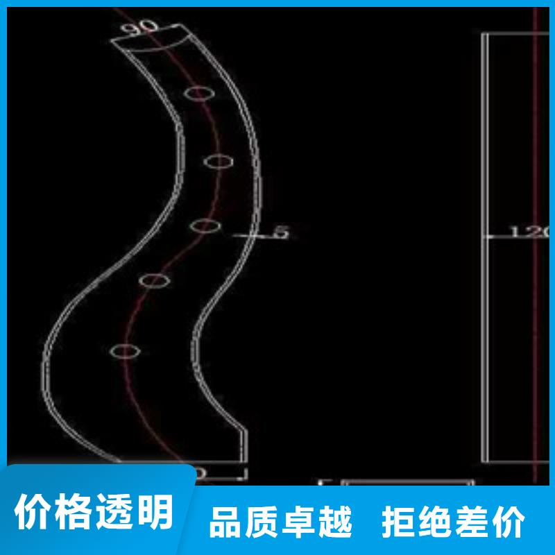 桥梁护栏立柱不锈钢复合管桥梁护栏厂家实力商家推荐